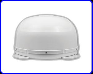 Dome satellite systems for motorhomes and caravans button